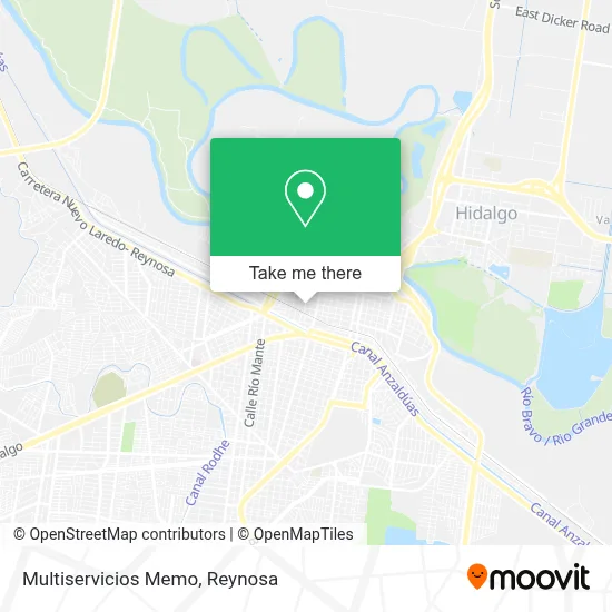 Multiservicios Memo map