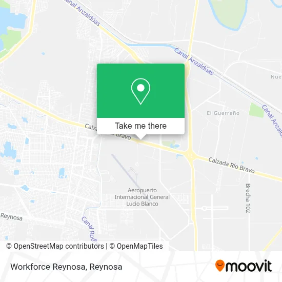 Workforce Reynosa map