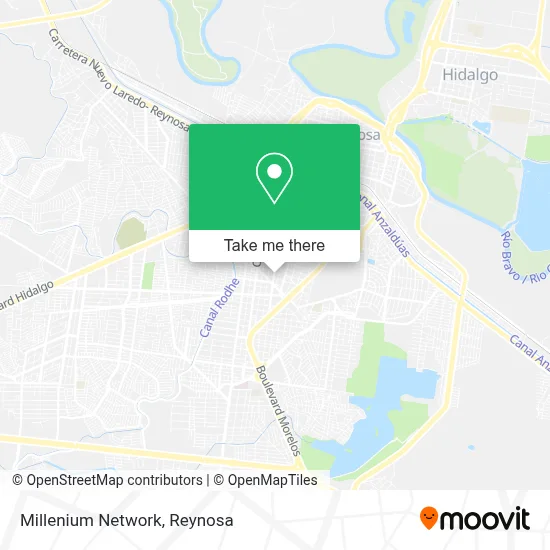 Millenium Network map