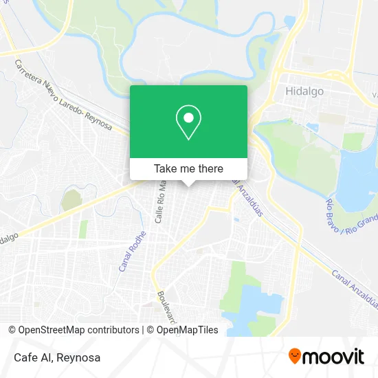 Cafe Al map