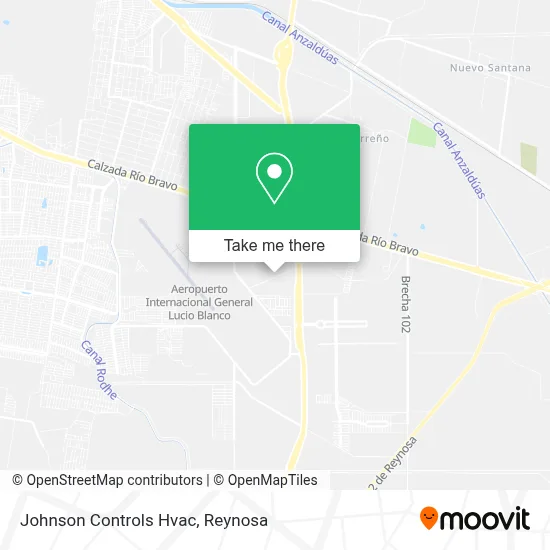 Johnson Controls Hvac map