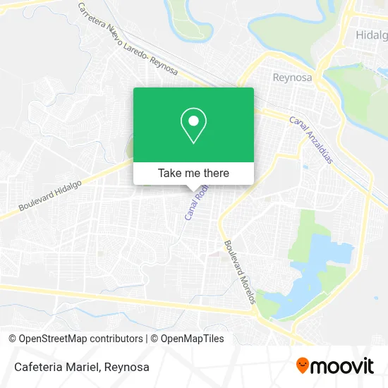 Cafeteria Mariel map