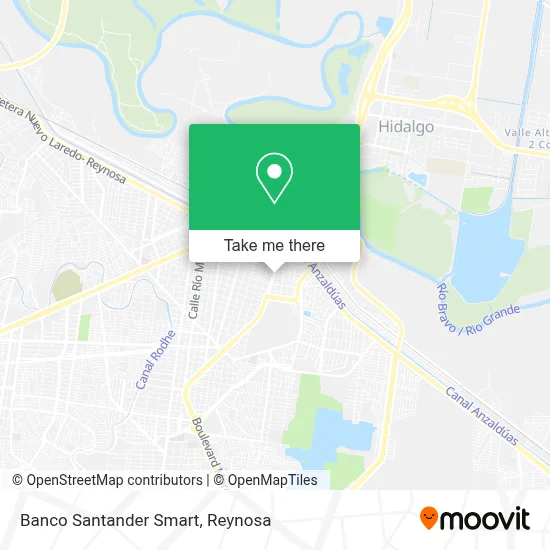 Banco Santander Smart map