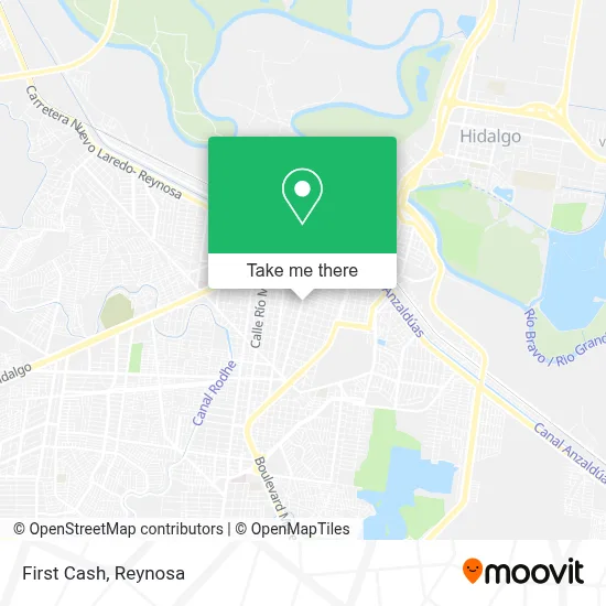 First Cash map