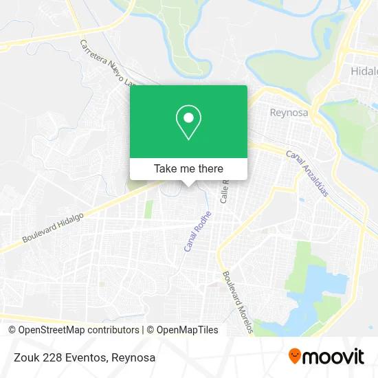 Zouk 228 Eventos map