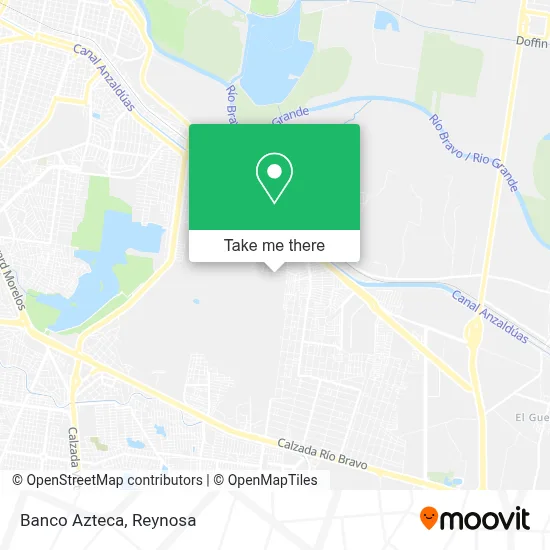 Banco Azteca map