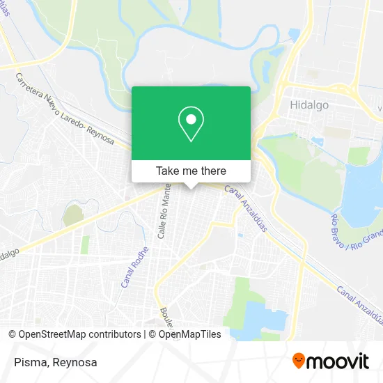Pisma map