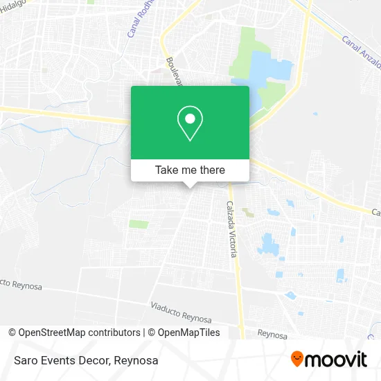Saro Events Decor map
