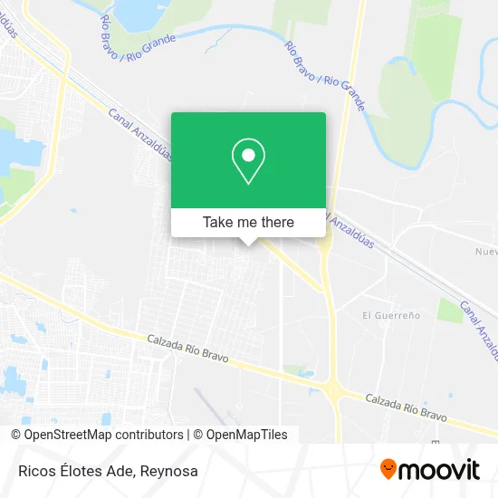 Ricos Élotes Ade map