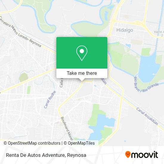 Renta De Autos Adventure map