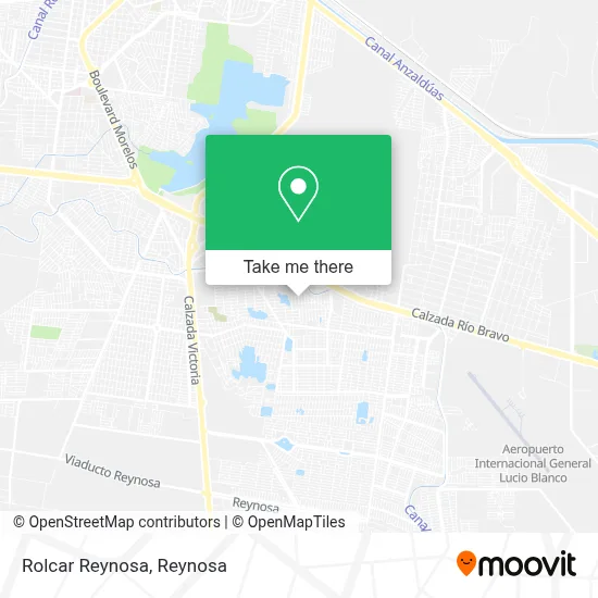 Rolcar Reynosa map