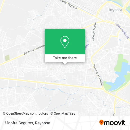 Mapfre Seguros map