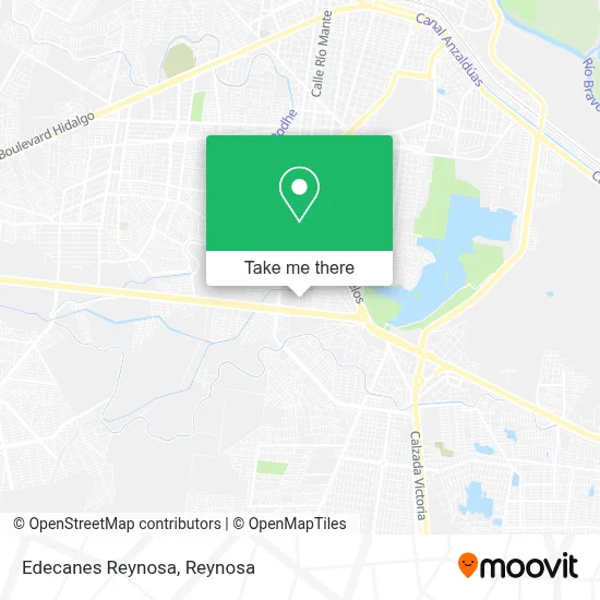 Edecanes Reynosa map