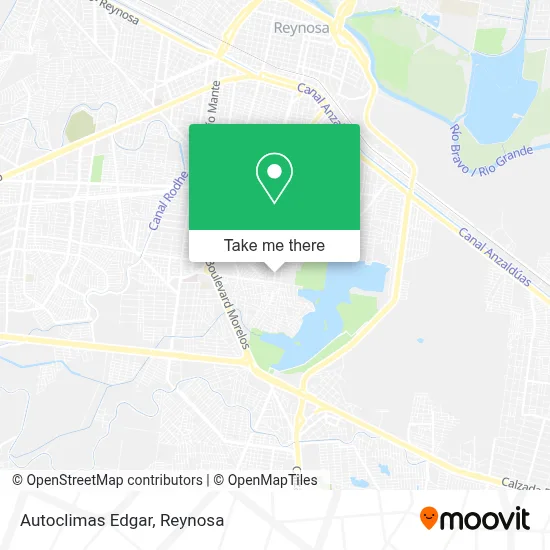 Autoclimas Edgar map