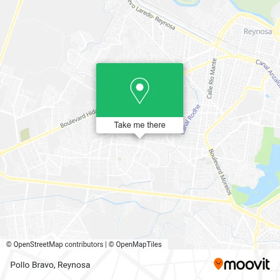 Pollo Bravo map