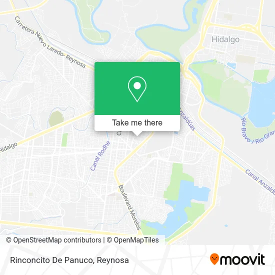 Rinconcito De Panuco map