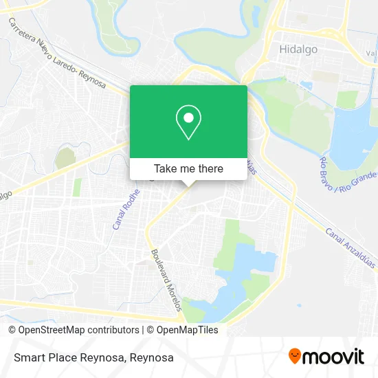 Smart Place Reynosa map