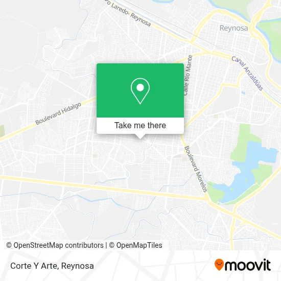 Corte Y Arte map