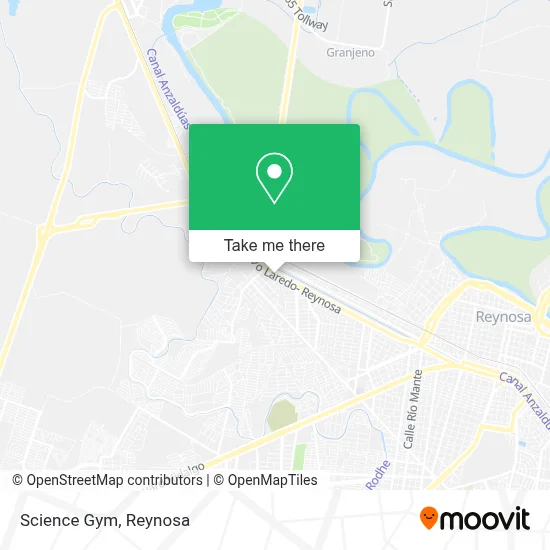 Science Gym map