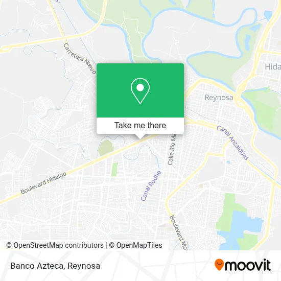 Banco Azteca map