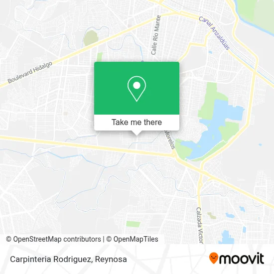 Carpinteria Rodriguez map