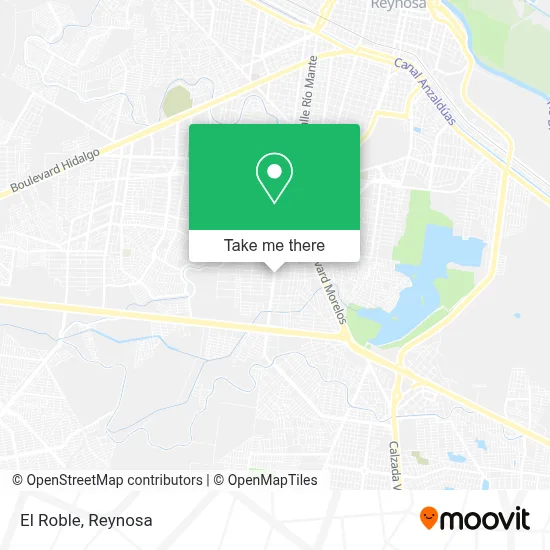 El Roble map