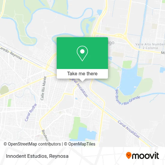 Innodent Estudios map