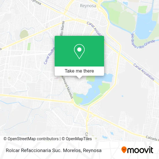 Rolcar Refaccionaria Suc. Morelos map
