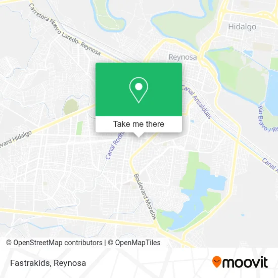 Fastrakids map