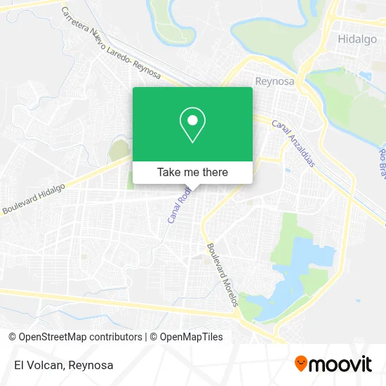El Volcan map