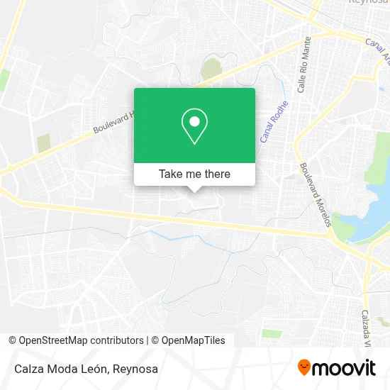 Calza Moda León map