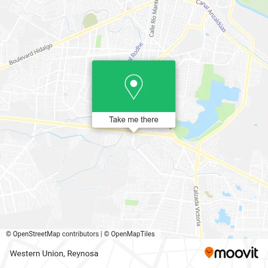 Western Union map