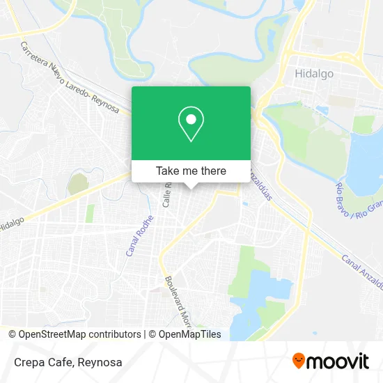 Crepa Cafe map