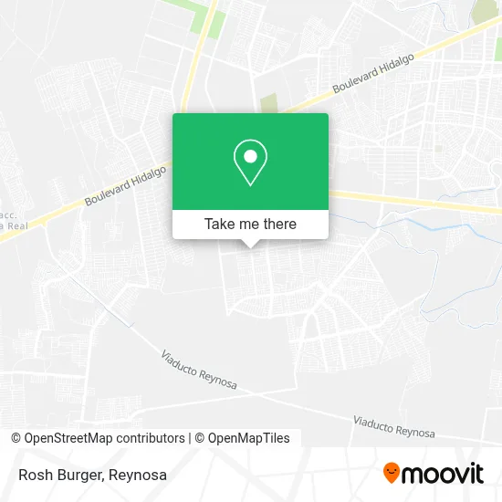 Rosh Burger map