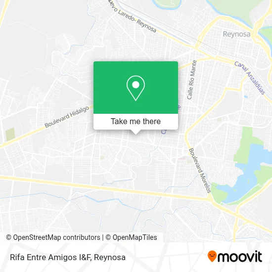 Rifa Entre Amigos I&F map