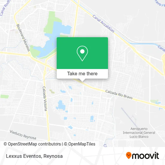 Lexxus Eventos map