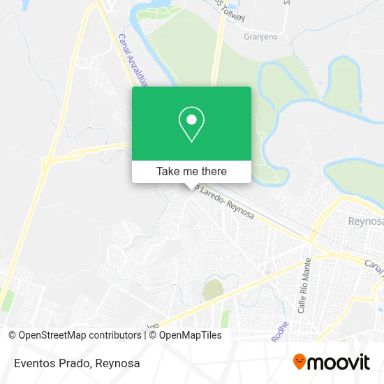 Eventos Prado map