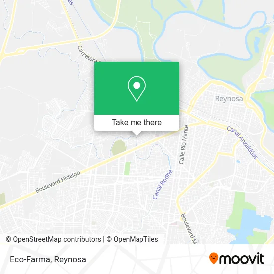 Eco-Farma map