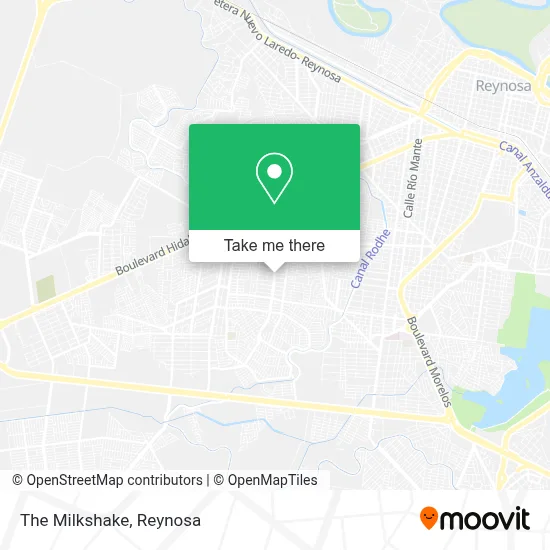 The Milkshake map