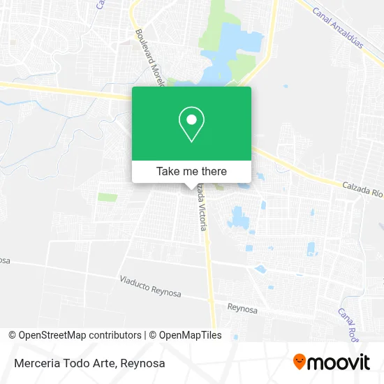Merceria Todo Arte map