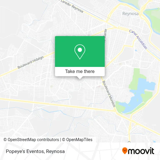Popeye's Eventos map
