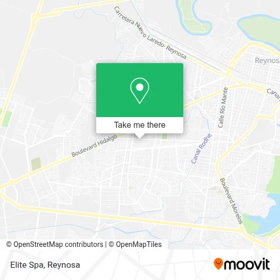 Elite Spa map