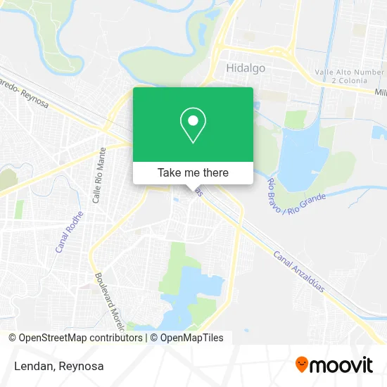 Lendan map