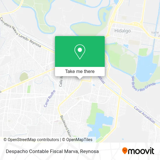 Despacho Contable Fiscal Marva map