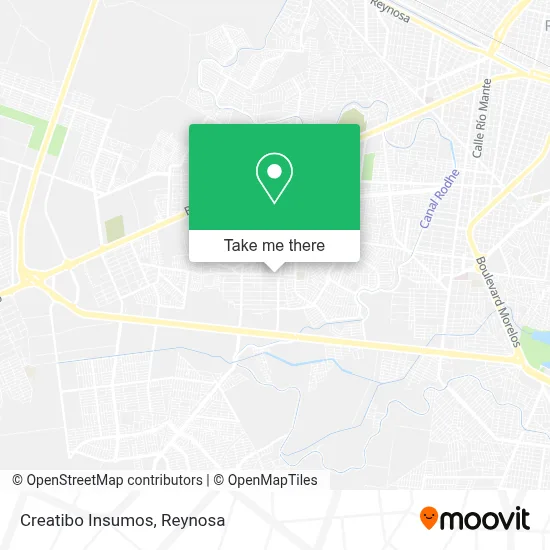 Creatibo Insumos map