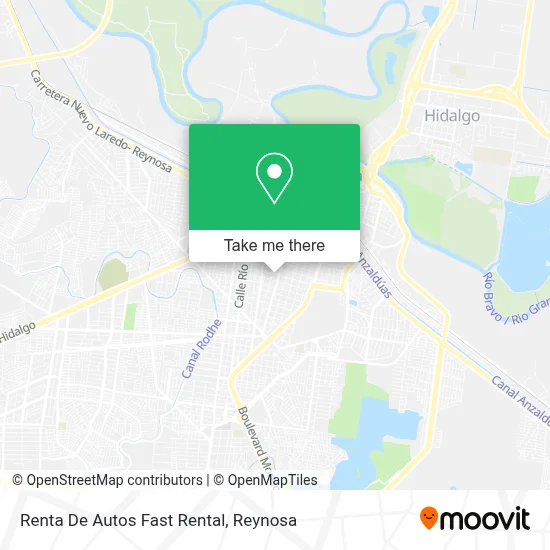 Renta De Autos Fast Rental map