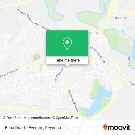 Erica Duarte Eventos map