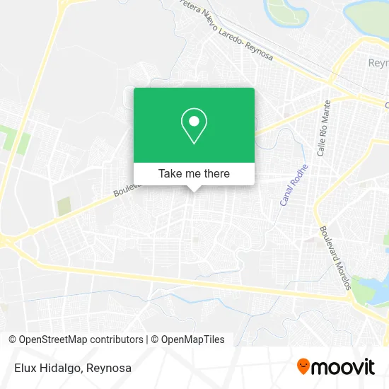 Elux Hidalgo map