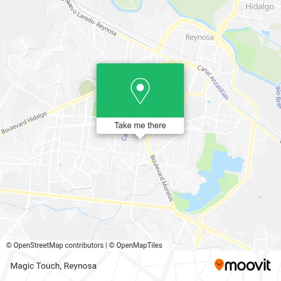Magic Touch map