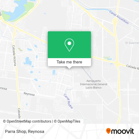 Parra Shop map